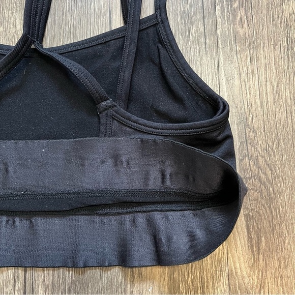 Women’s Black Racer back Sports Bra Size S - Picture 6 of 8
